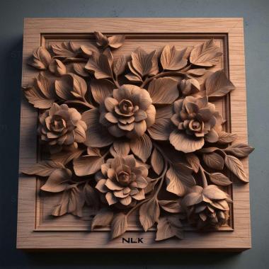 Patterns and decorations stl Lynk Co 05 2 3d model